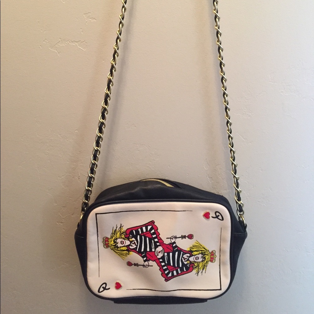 Betsey Johnson Queen Of Hearts Purse
